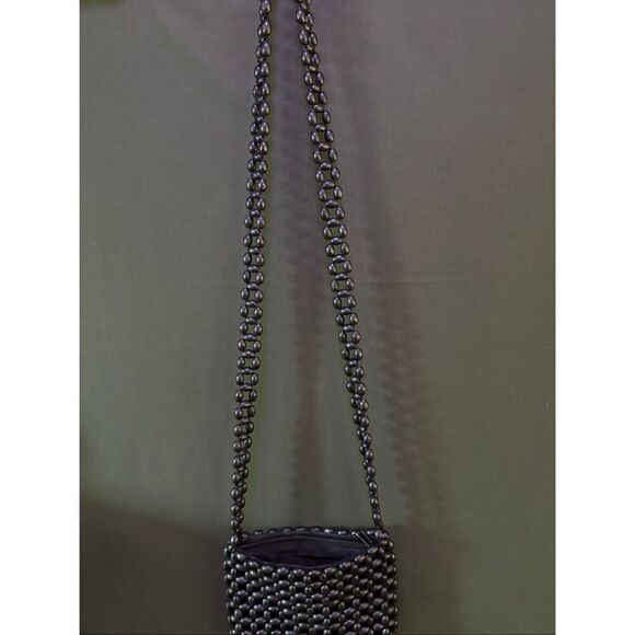 Black beaded purse - Picture 4 of 7